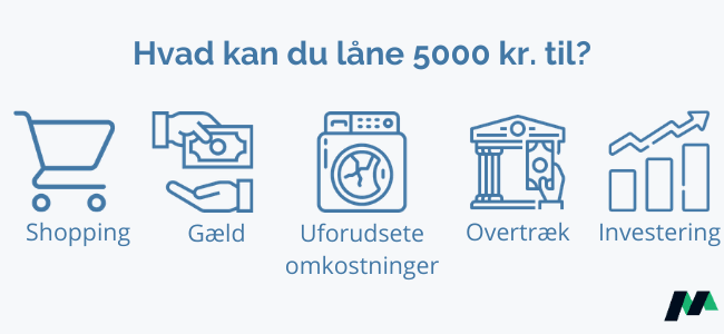 Hvad kan du låne 5000 kroner til?